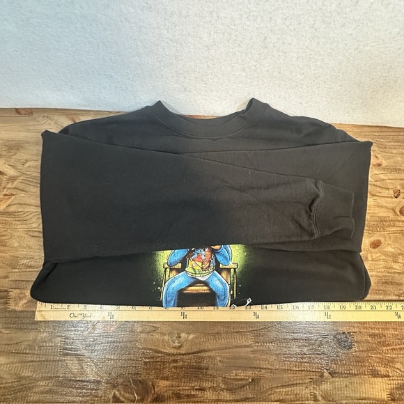 Full‎ Send Garphic Snoop Dogg Mens Long Sleeve Sweatshirt Size Medium Nelk Boys - Picture 7 of 7